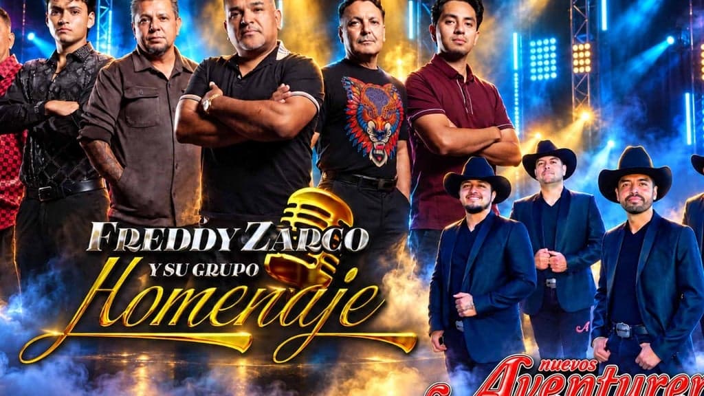Promotional image for Freddy Zarco Grupo Homenaje & Nuevos Aventureros