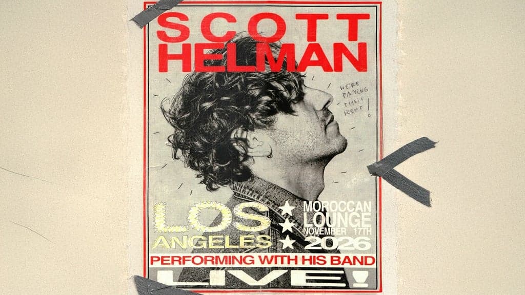 Promotional image for Scott Helman