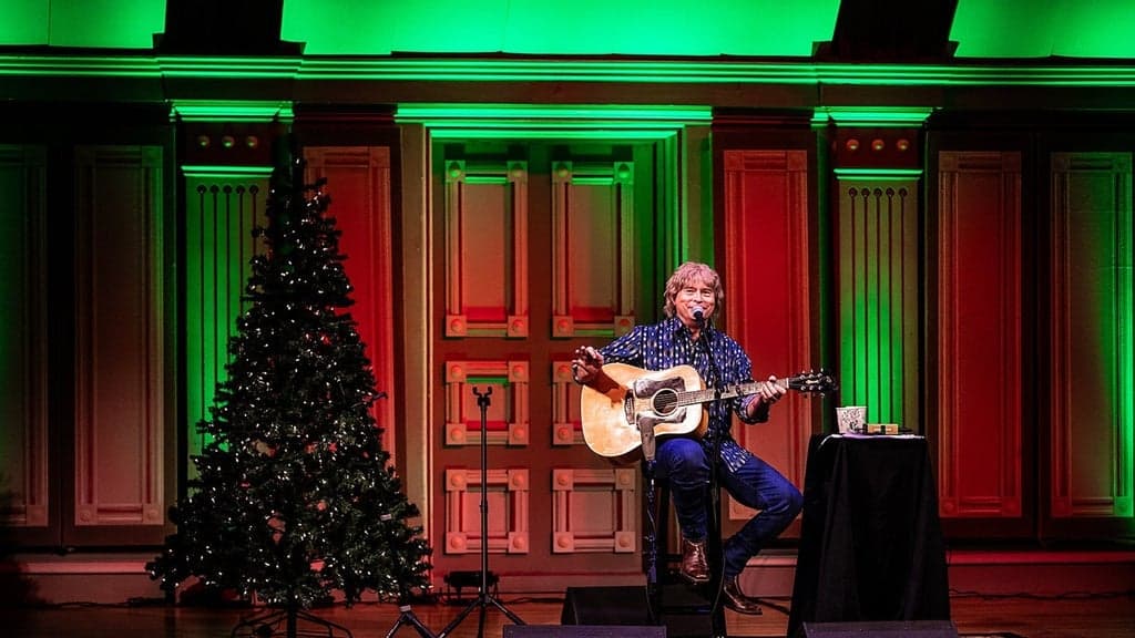 Promotional image for John Denver: Rocky Mountain Christmas Tribute