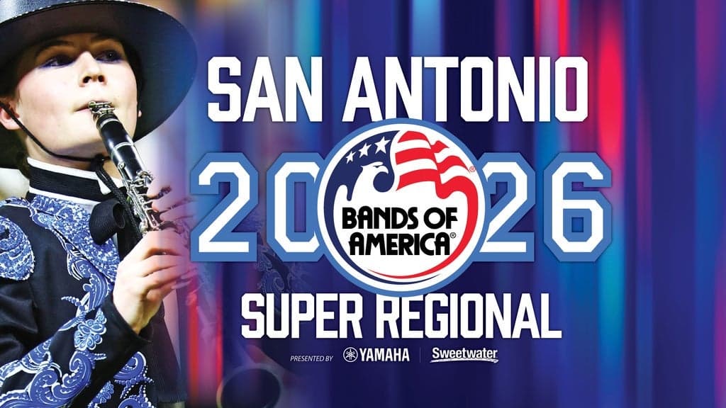 Promotional image for Bands Of America: San Antonio Super Regional Championship Finals