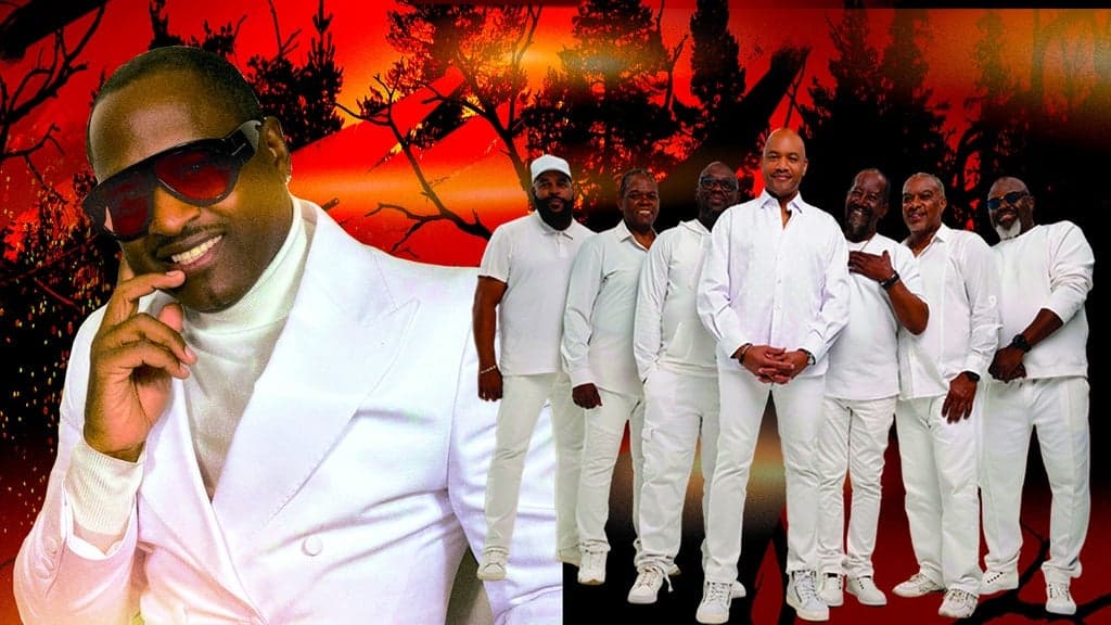 Promotional image for Johnny Gill & Maze