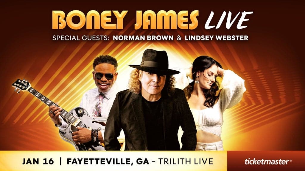 Promotional image for Boney James Live