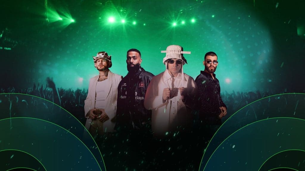 Promotional image for Uforia Latino Mix Live