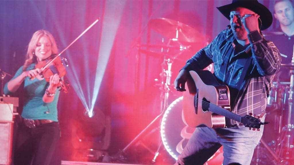 Promotional image for GARTH LIVE! - Tribute to Garth Brooks