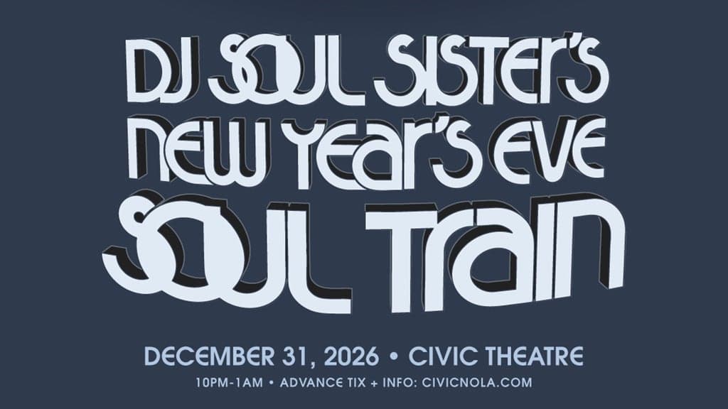 Promotional image for DJ Soul Sister's New Year's Eve Soul Train