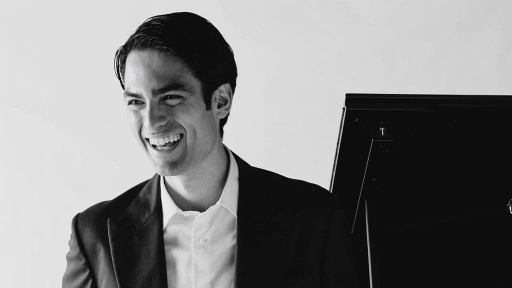 Promotional image for Winter Nights with Matteo Bocelli