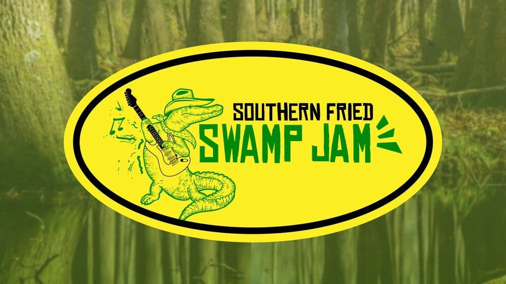 Promotional image for Southern Fried Swamp Jam Festival