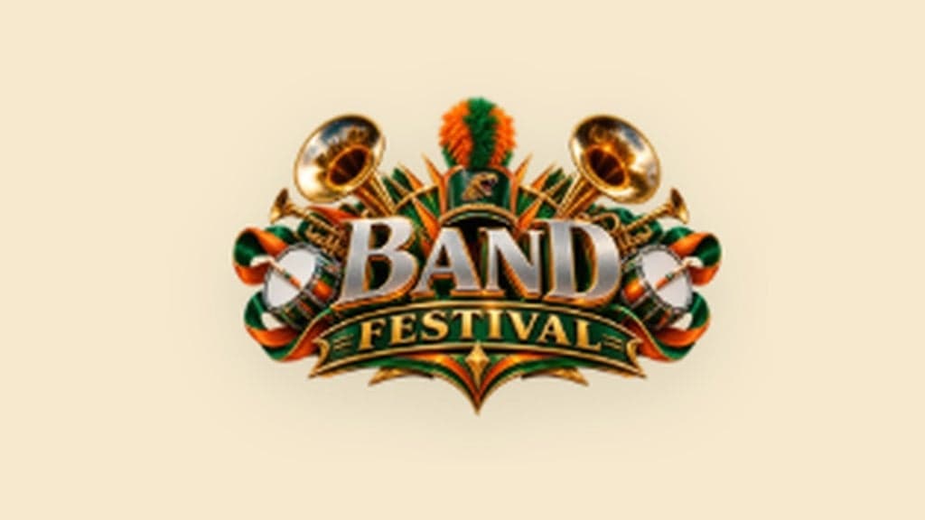 Promotional image for 2026 Rattler Strike Band Festival