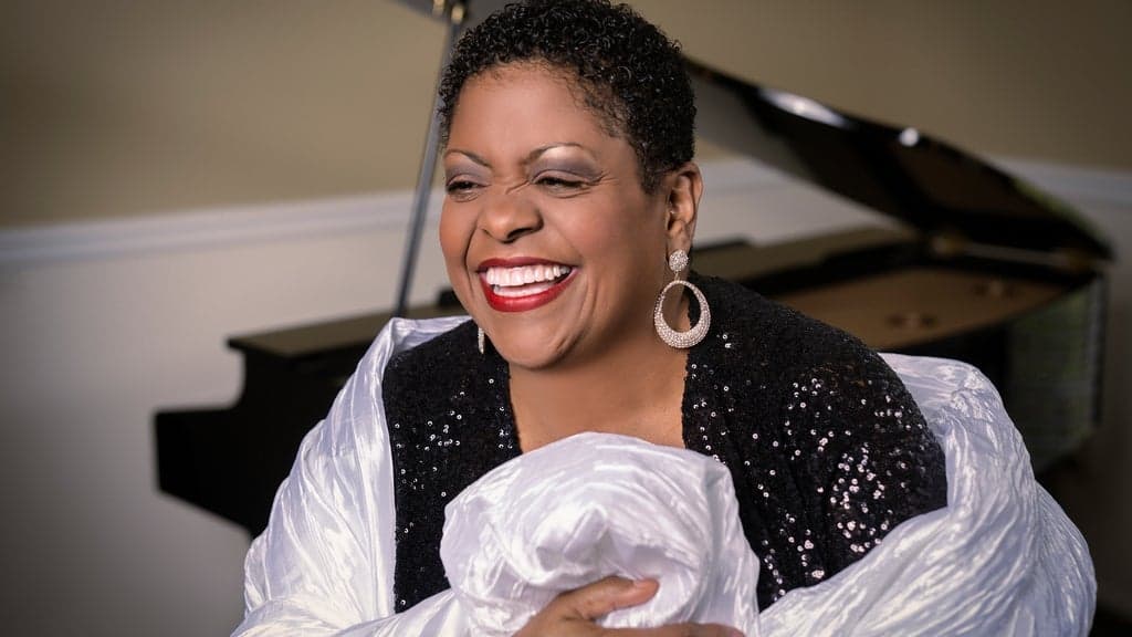 Promotional image for Knoxville Jazz Orchestra: Jazz is for Lovers with Carmen Bradford