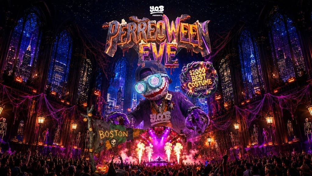 Promotional image for Y.Q.B presents: Perreoween Eve ( 21+ )