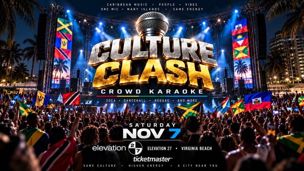 Promotional image for Culture Clash: Crowd Karaoke (Ages 21 & Up)