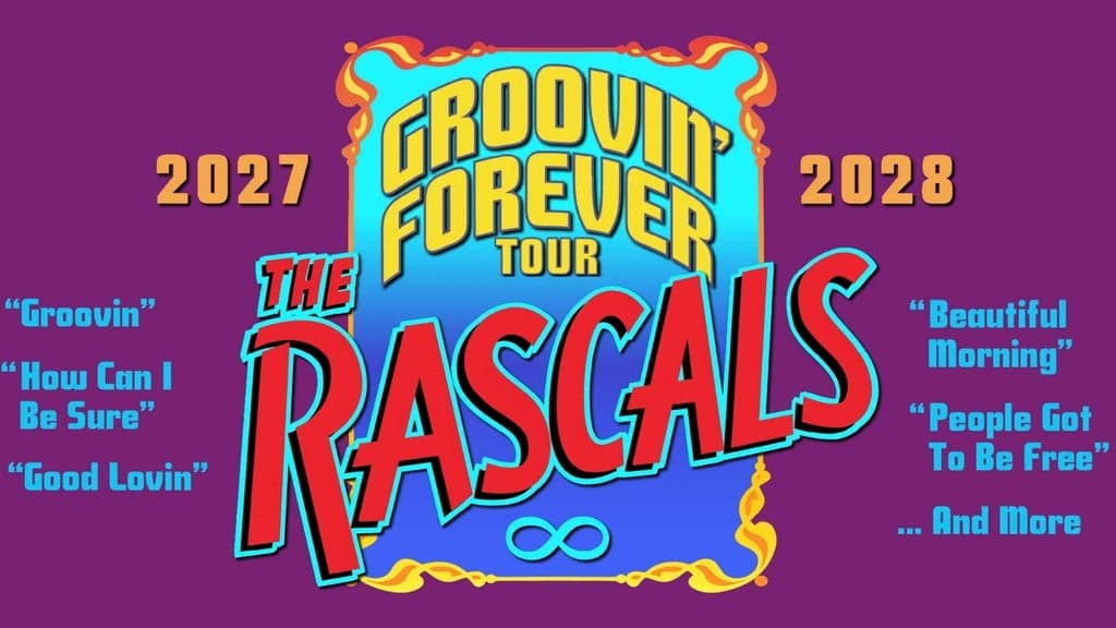 Promotional image for The Rascals (Ages 21 & Over)