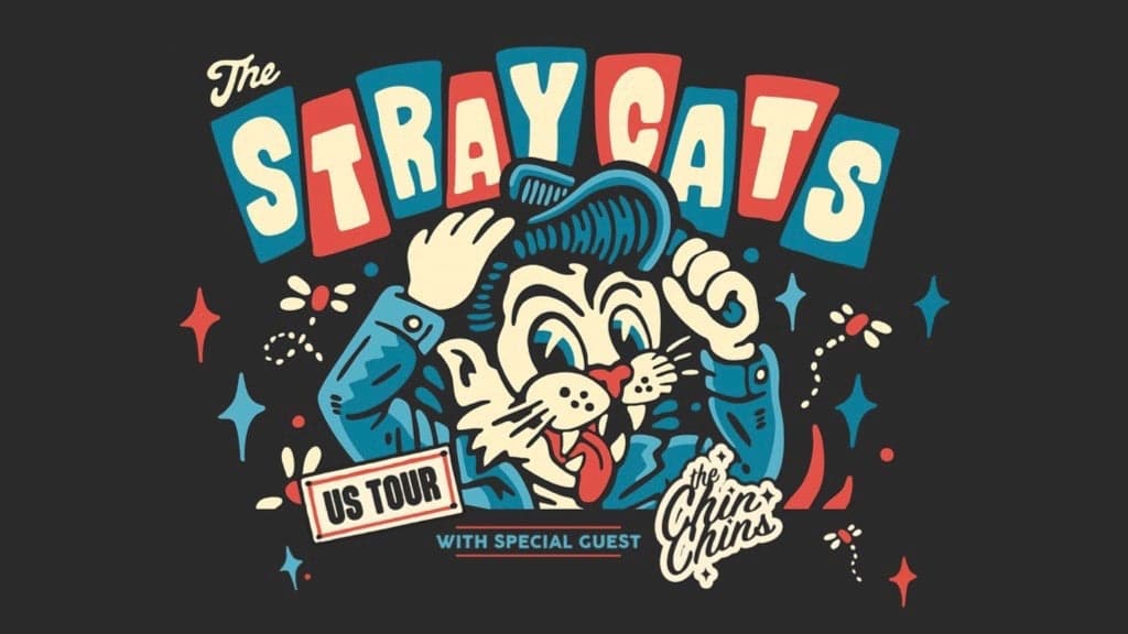 Promotional image for THE STRAY CATS