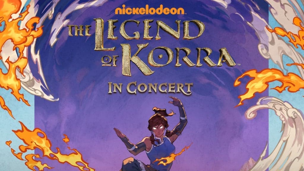 Promotional image for THE LEGEND OF KORRA IN CONCERT