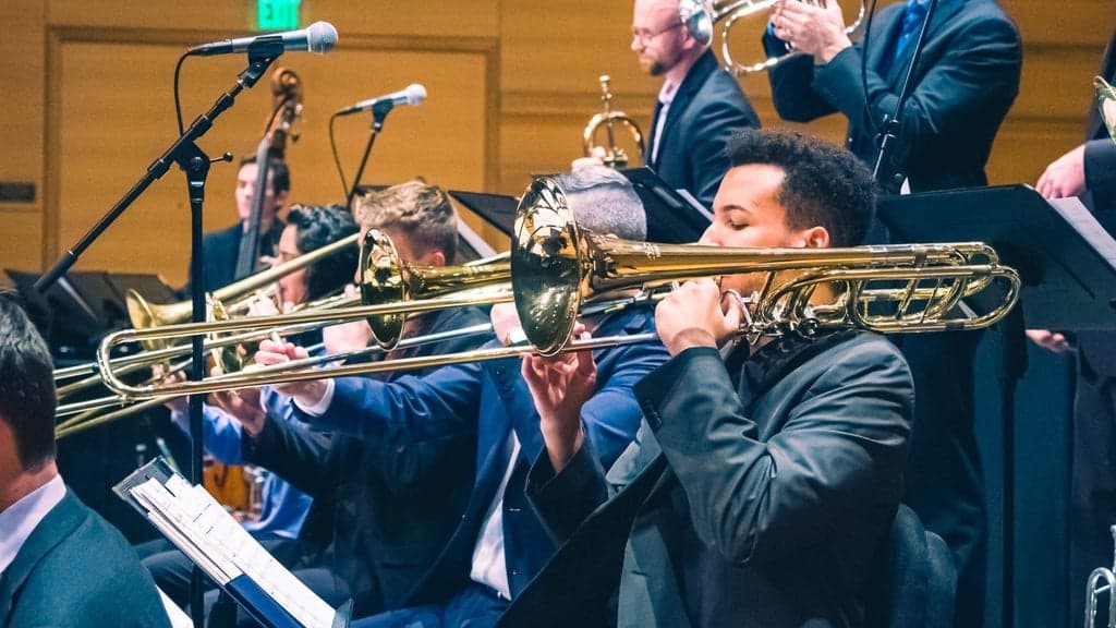 Promotional image for USF Jazz Ensemble