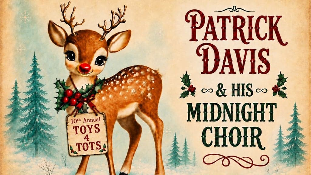 Promotional image for Patrick Davis Toys 4 Tots