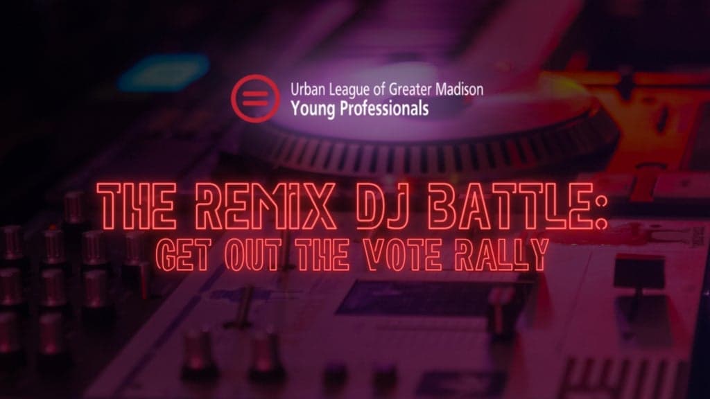 Promotional image for The Remix DJ Battle: Get Out The Vote Rally