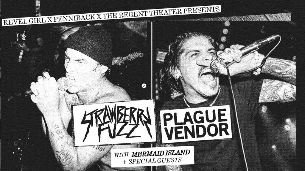 Promotional image for Strawberry Fuzz x Plague Vendor w/ Mermaid Island (18+)
