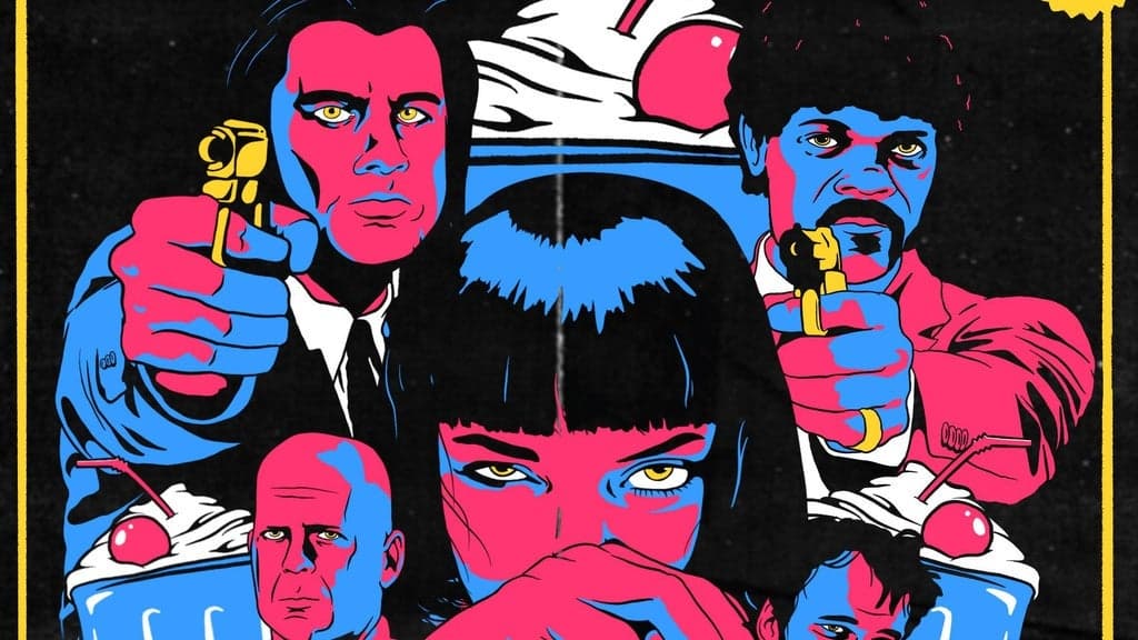 Promotional image for MOVIE NIGHT - PULP FICTION