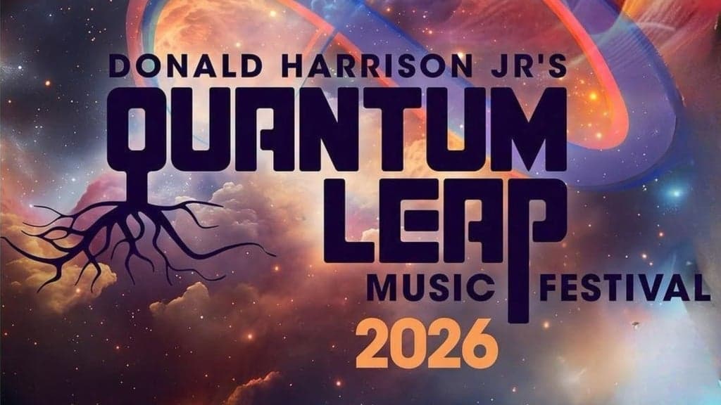 Promotional image for D. HARRISON'S QUANTUM LEAP MUSIC FEST FREAQUINAUTS & REBIRTH