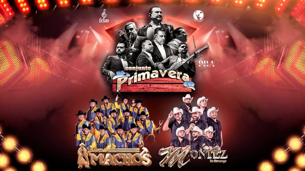 Promotional image for Conjunto Primavera, Banda Machos, Monte de Durango