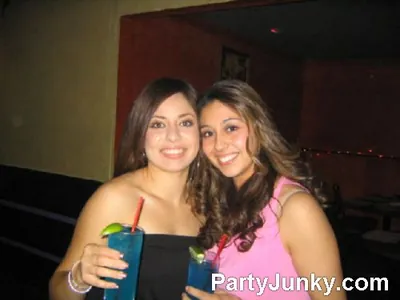 Guests posing for the camera at Club Ice