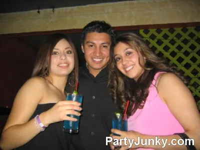 Guests posing for the camera at Club Ice