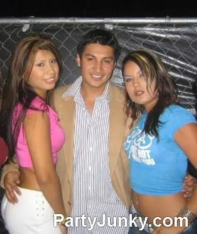 Guests posing for the camera at Club Ice