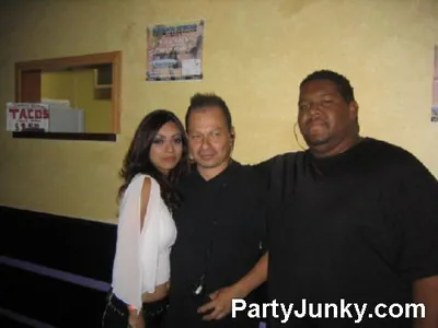 Guests posing for the camera at Club Ice