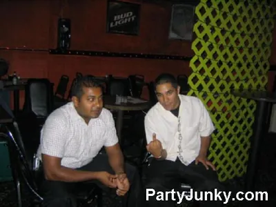 Guests posing for the camera at Club Ice