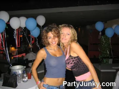 Guests posing for the camera at Club Ice