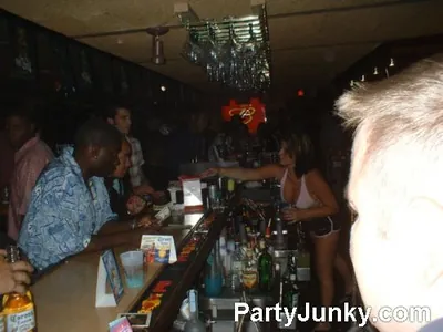 The bar at Coyote Ugly Bar & Grill, Jun 19, 2004