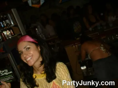 The bar at Coyote Ugly Bar & Grill, Jul 10, 2004