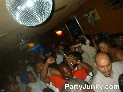 Packed crowd at Coyote Ugly Bar & Grill