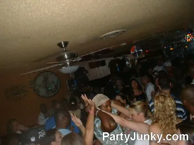 Packed crowd at Coyote Ugly Bar & Grill