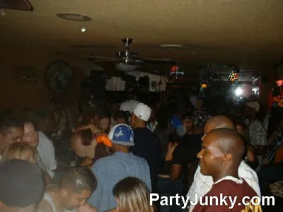 Packed crowd at Coyote Ugly Bar & Grill