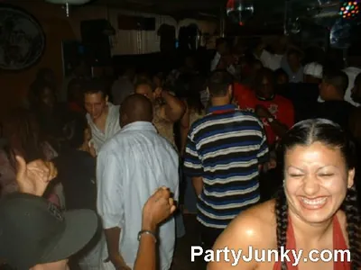 Packed crowd at Coyote Ugly Bar & Grill
