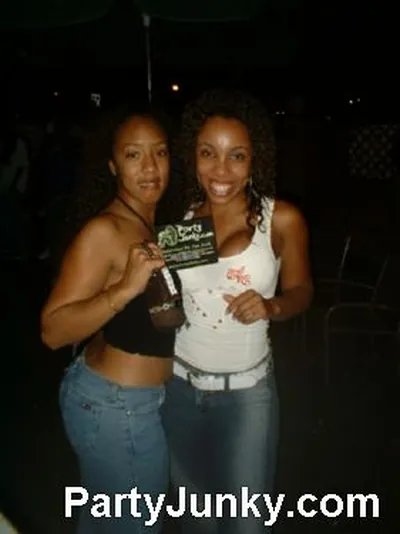 Guests posing for the camera at Coyote Ugly Bar & Grill