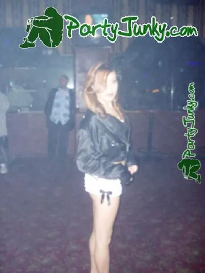 Guests posing for the camera at the Suga Free concert, Dec 14, 2003